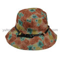 Beautiful Lady Bucket Cap/Hat, Floppy Hat